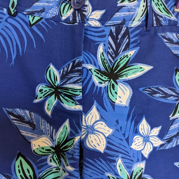 Apt. 9 Blue Floral Women's Shorts - Picture 5 of 9